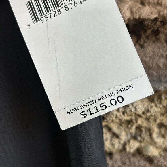 DKNY Classic Vintage Black Cropped Capri Pants Size 12 NWT $115 - Picture 9 of 11